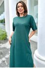 Vestido t-shirt fenda farm 2